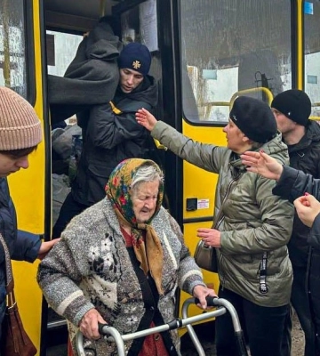На Сумщині рятувальники показали евакуацію жителів Великописарівської громади
