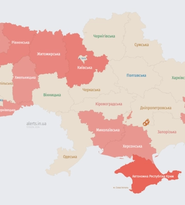 Повітряна тривога наближається до Львівської області