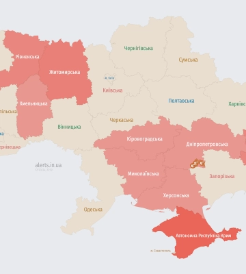 Повітряна тривога наближається до Львівської області