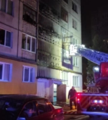 Під час пожежі в обласному центрі Волині із багатоповерхівки евакуювали 5 людей