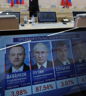 Результаты выборов в России: Путину “нарисовали” 87%, Буданов назвал их фальшивкой