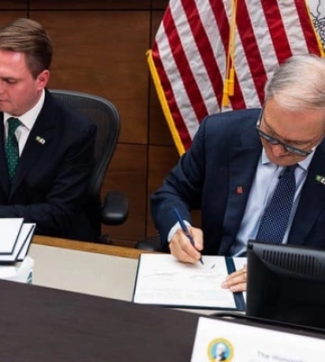 Очільник КОВА Руслан Кравченко під час візиту до США підписав Меморандум про співпрацю між Київщиною та штатом Вашингтон