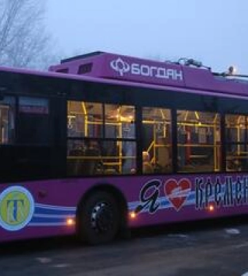 Кременчук закупить тролейбуси 2023 року випуску з автономним ходом
