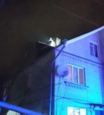 У житловому будинку в Луцьку загорівся димар