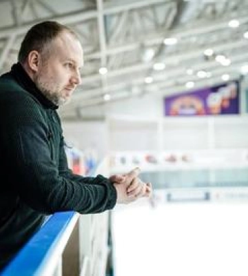 Філіп Пронін відвідав тренування ДЮСШ відділення хокею з шайбою на льодовій арені Кременчука