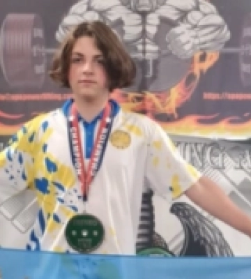 13-річний українець установив три рекорди й завоював дві медалі на змаганнях у Польщі