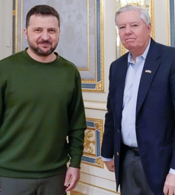 Зеленский провел встречу с сенатором Грэмом