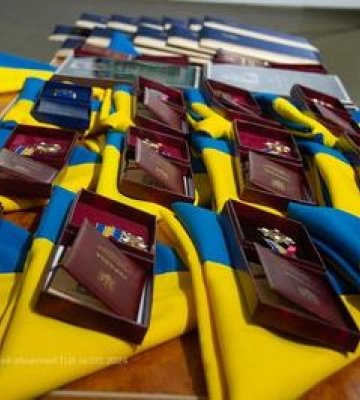 У Полтаві 12 родин отримали нагороди своїх полеглих рідних
