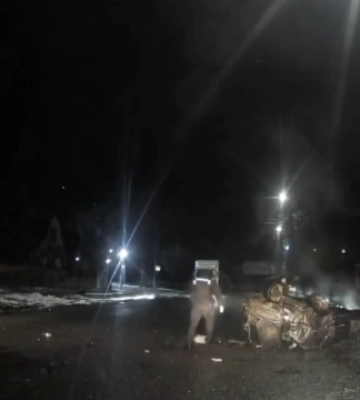 На Черкащині перекинулась автівка із чоловіком та його 6-річним сином