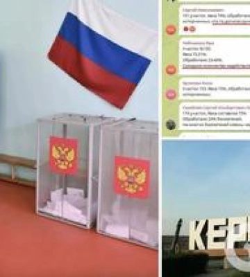 "Закреслюють кандидатуру Путіна": у чаті "виборчкому" Керчі звітують про масове псування бюлетенів Фото