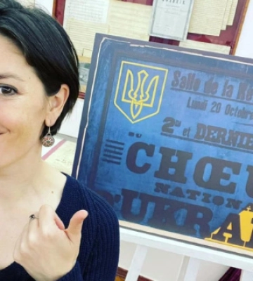 У Вінниці відкрили виставку, присвячену «Щедрику» та гастролям капели Кошиця