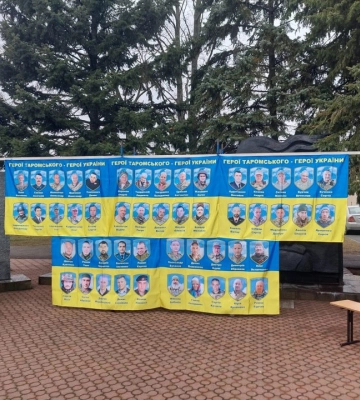 У Дніпрі відкрили Алею Героїв, що віддали своє життя захищаючи Україну