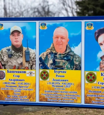 У Дніпрі відкрили Алею Героїв, що віддали своє життя захищаючи Україну