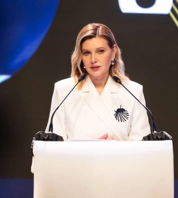 &quot;Креативна Україна&quot;: Олена Зеленська взяла участь у форумі та розповіла про культурні досягнення