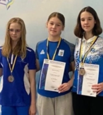 Плавчиня з Вараша відзначилась на зимовому чемпіонаті України