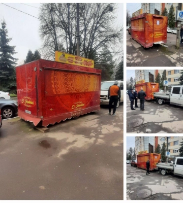 На центральному ринку Рівного знесли кіоски (ФОТО)