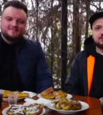 У Луцьку фудблогер та комік відвідали генделики
