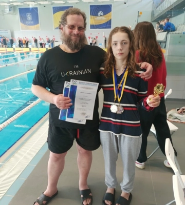 Кропивничанка виборола два &quot;срібла&quot; на чемпіонаті України з плавання серед кадетів