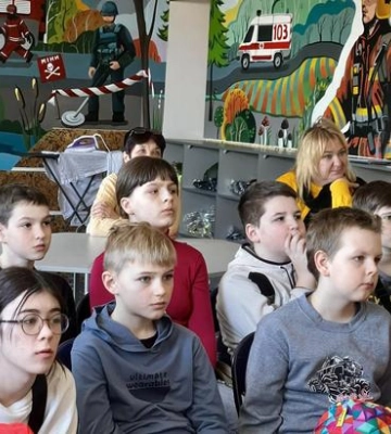 Перший у Полтаві інтерактивний клас безпеки зустрічав своїх відвідувачів