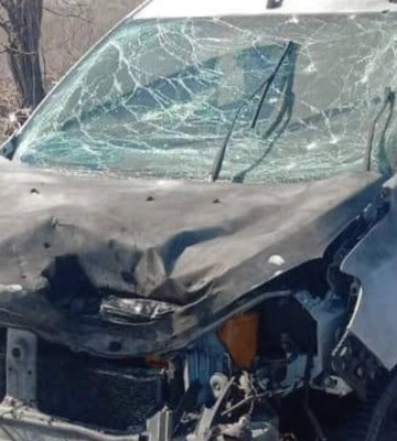 Російські війська атакували авто з цивільними в Херсонській області