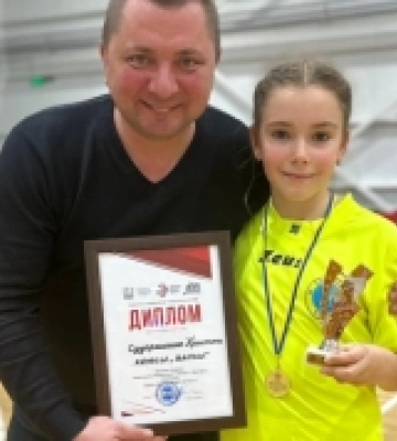 Юна футзалістка з Вараша стала найкращою гравчинею Чемпіонату Рівненщини