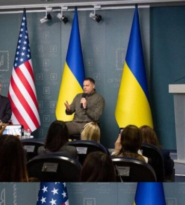 Візит Саллівана до Києва: Єрмак розповів, які теми обговорювалися