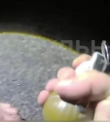 У Харкові нетверезий водій погрожував поліцейським гранатою (ВІДЕО)