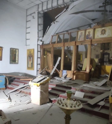Унаслідок нічних ударів по Дніпропетровській області пошкоджена церква
