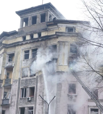 Количество раненых в результате удара по Киеву увеличилось до 13 человек