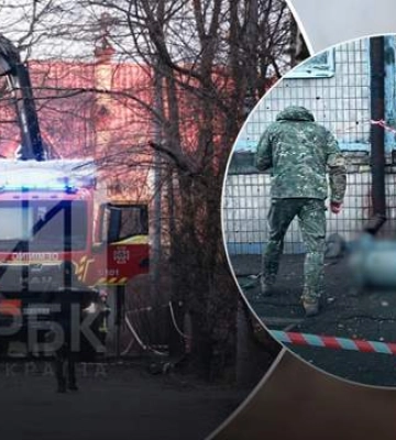 У Шевченківському районі Києва виявлено бойову частину ракети біля багатоповерхівки, відео