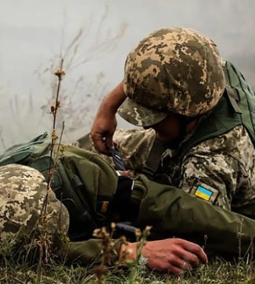 Після поранення в голову врятували воїна з Рівненщини