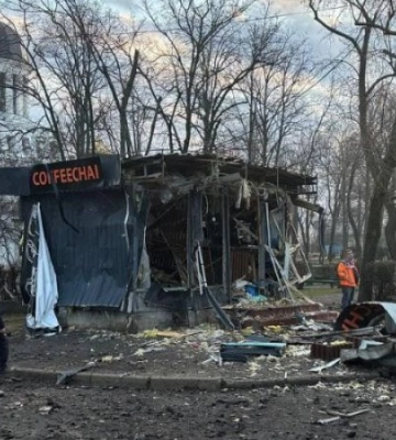 У Києві внаслідок обстрілу РФ пошкоджено Свято-Миколаївський храм на Татарці