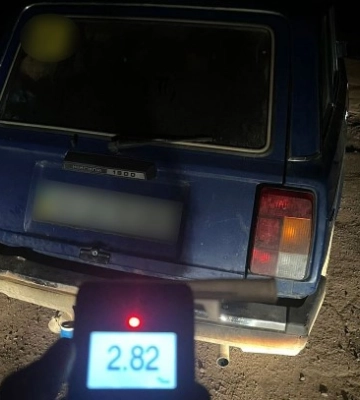 У Сумах вночі патрульні зупинили нетверезого керманича без документів