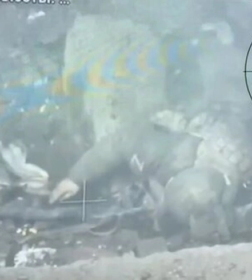 Окупант застрелився на полі бою поблизу Мар’їнки на Донеччині. ВIДЕО
