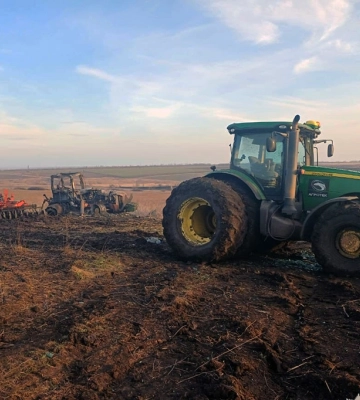 На Харківщині вдруге за тиждень підірвався трактор