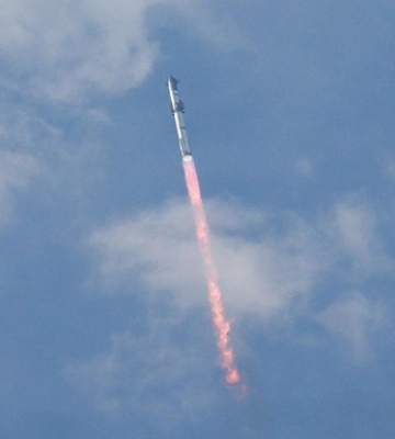 SpaceX сьогодні проведе третій випробувальний запуск космічного корабля Starship