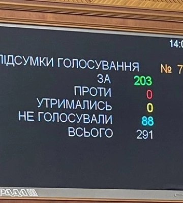 Верховна Рада зібралася на засідання вперше за три тижні і ухвалила одне рішення
