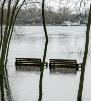 У Києві рівень води в Дніпрі піднявся на 29 сантиметрів