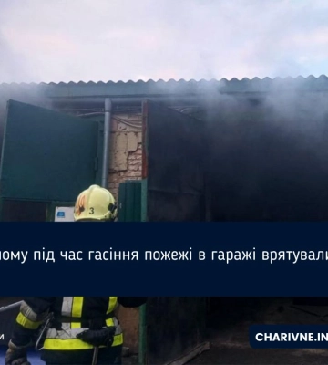 У Рівному під час пожежі в гаражі врятували автомобіль