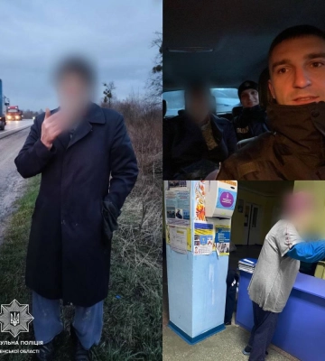 Дубенські патрульні знайшли чоловіка, який перебував в орієнтуванні, як безвісно зниклий