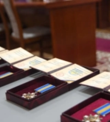 На Рівненщині вручили посмертні ордени рідним загиблих нацгвардійців