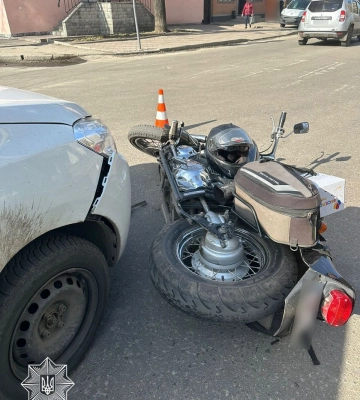 У Сумах збили мотоцикліста