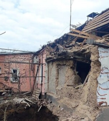 Російські військові три рази за день атакували Нікополь