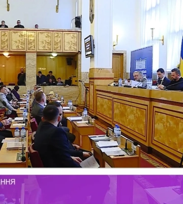 Закарпатські депутати провели перше засідання цього року (відео)