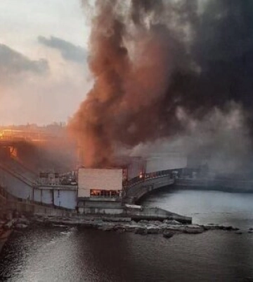Загрози прориву ДніпроГЕС немає: заява Укргідроенерго