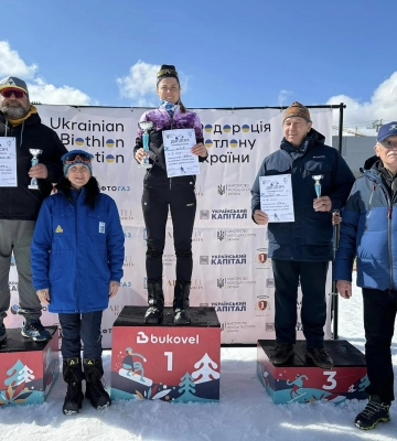 Сумські біатлоністи відзначилися на юнацькому чемпіонаті України