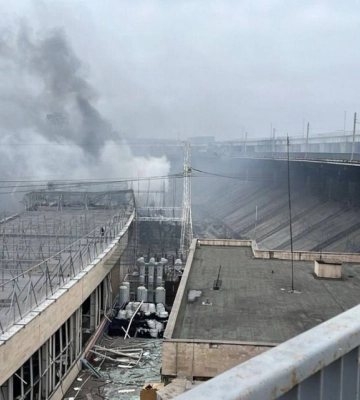У Дніпровську ГЕС поцілили 8 ракет, ураження дуже значні - представник Офісу Генпрокурора