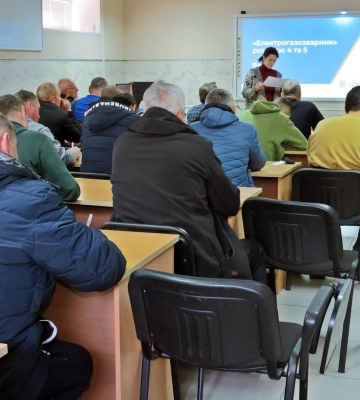 У Дніпровській філії «ГАЗМЕРЕЖІ» провели курс підвищення кваліфікації для зварювальників
