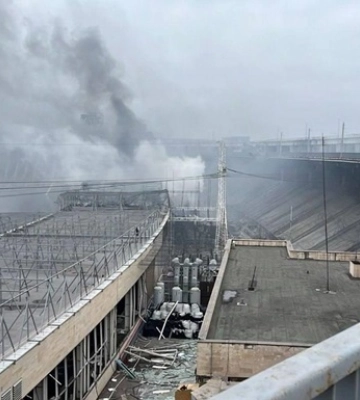 ДнепроГЭС выдержала восемь ракет - Офис генпрокурора