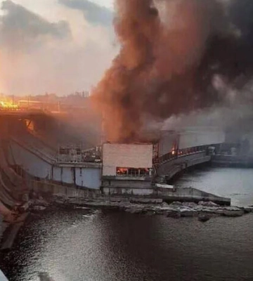 У Дніпровську ГЕС поцілили 8 ракет, ураження дуже значні - представник Офісу Генпрокурора